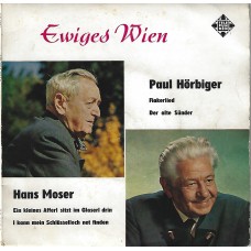PAUL HÖRBIGER / HANS MOSER - Ewiges Wien   ***EP***
